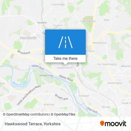 Hawkswood Terrace map