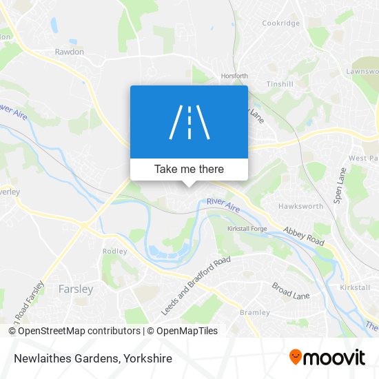 Newlaithes Gardens map