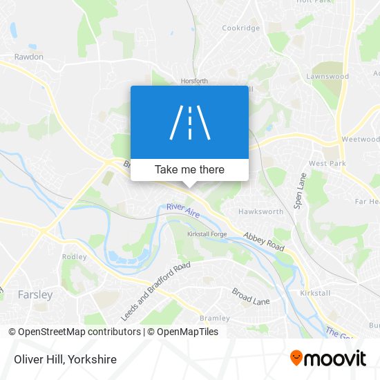 Oliver Hill map