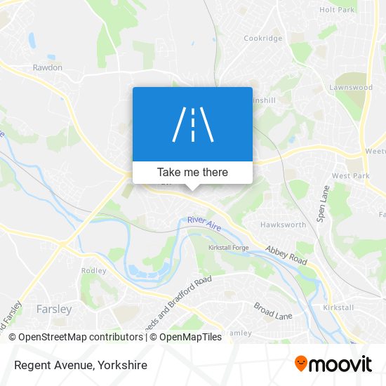 Regent Avenue map