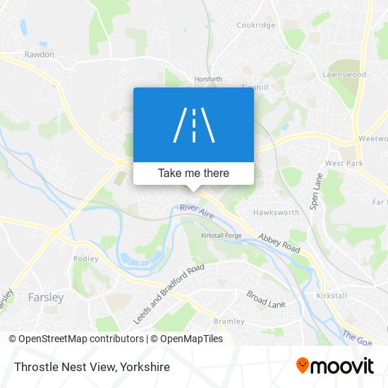 Throstle Nest View map