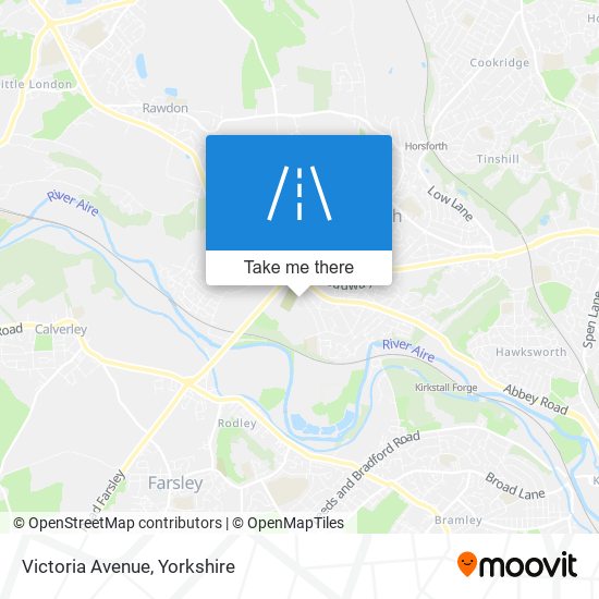 Victoria Avenue map