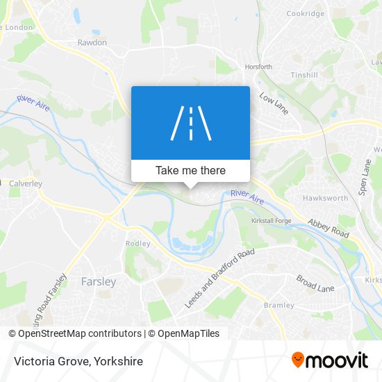 Victoria Grove map