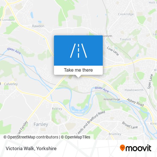Victoria Walk map
