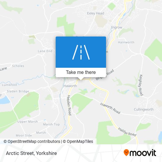 Arctic Street map