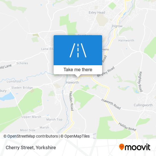 Cherry Street map