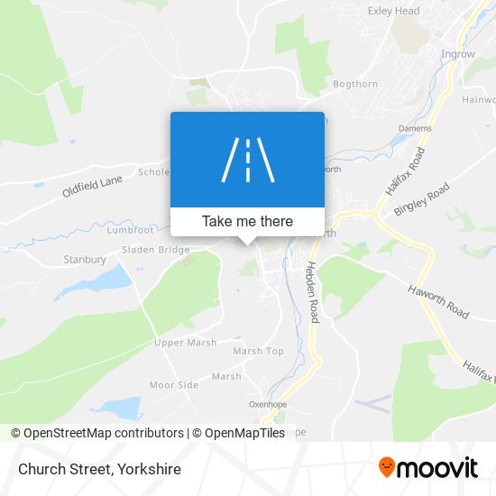 Church Street map
