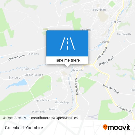 Greenfield map