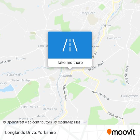 Longlands Drive map