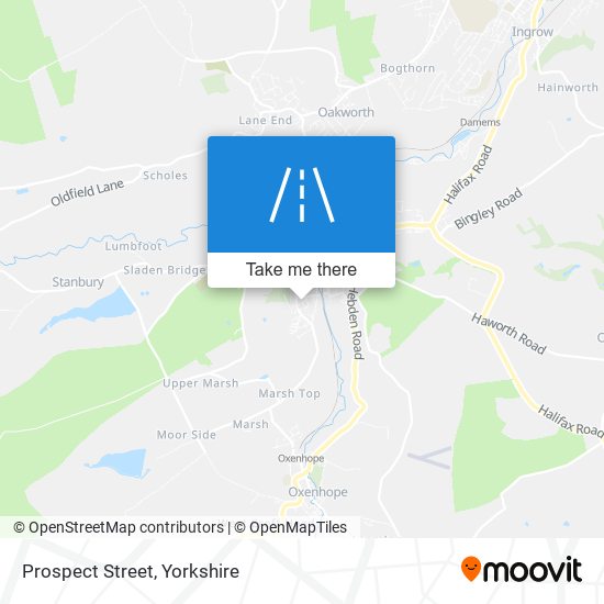 Prospect Street map