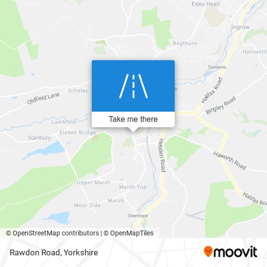 Rawdon Road map