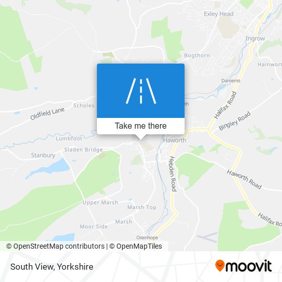 South View map