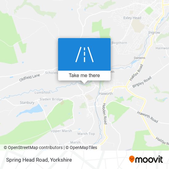 Spring Head Road map