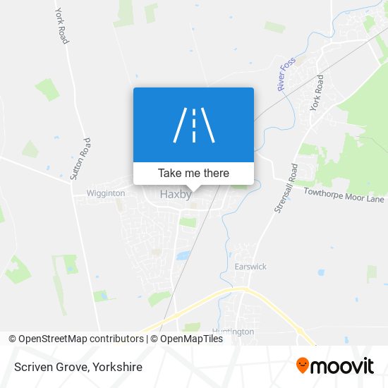 Scriven Grove map