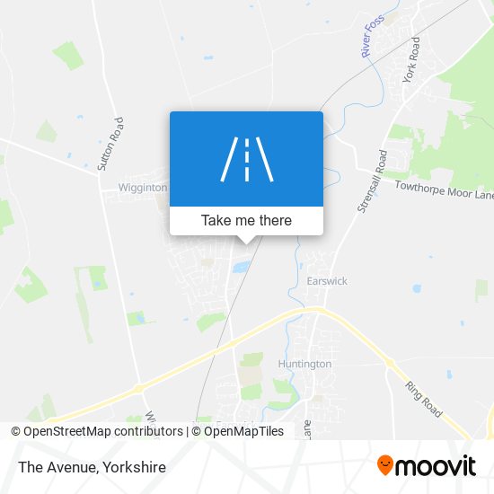 The Avenue map