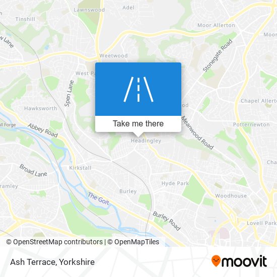Ash Terrace map