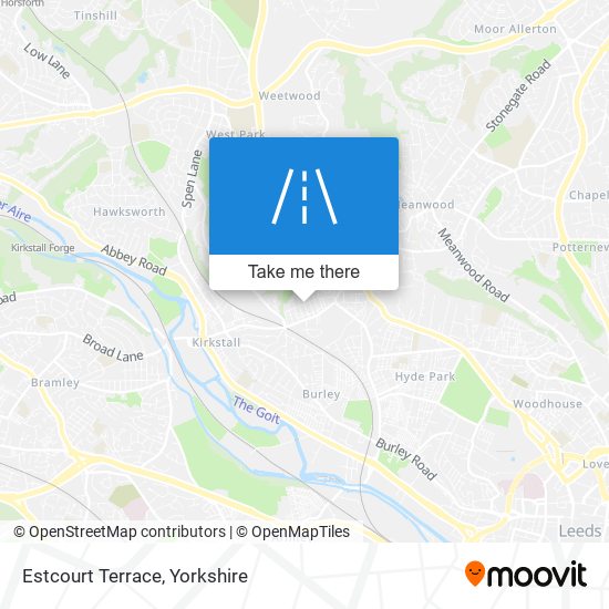 Estcourt Terrace map