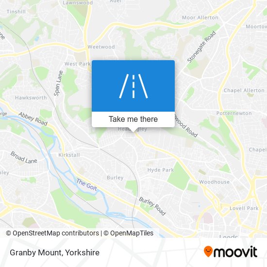Granby Mount map