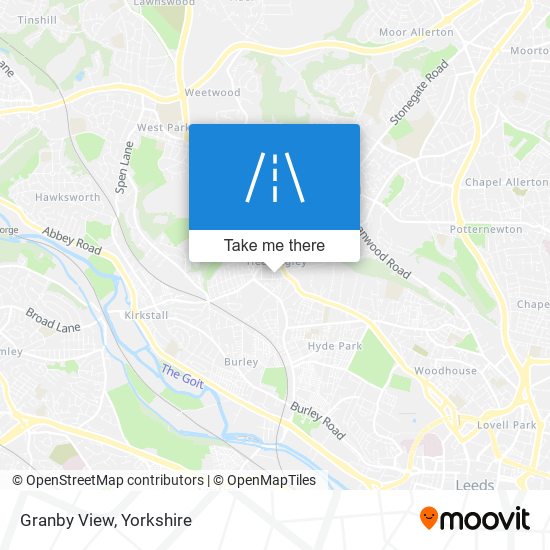 Granby View map