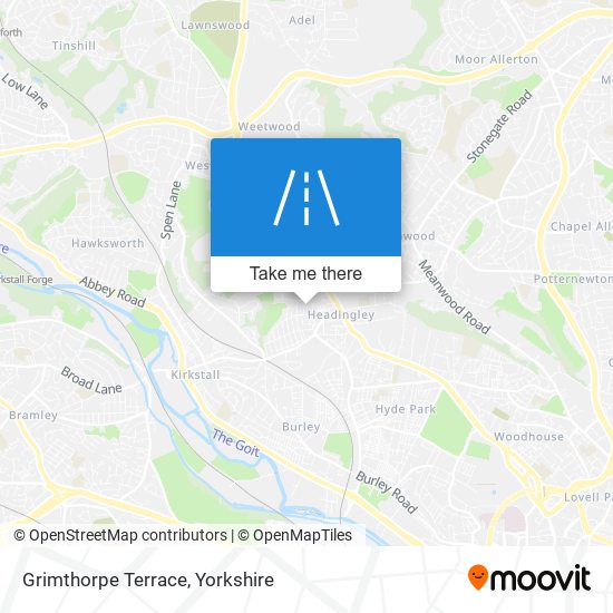 Grimthorpe Terrace map