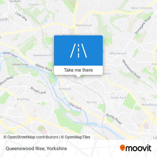 Queenswood Rise map