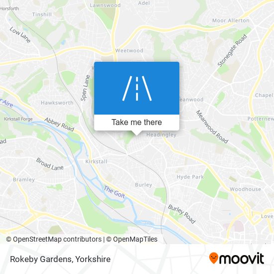 Rokeby Gardens map