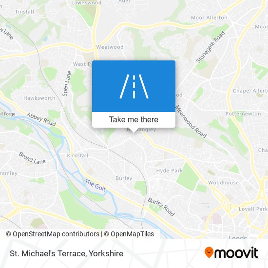 St. Michael's Terrace map