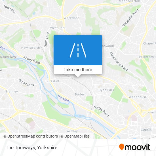 The Turnways map