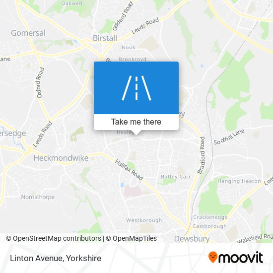 Linton Avenue map