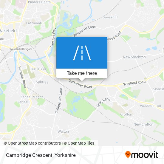 Cambridge Crescent map