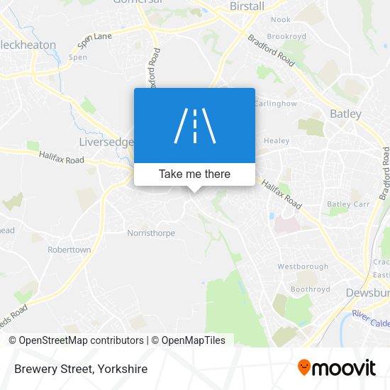 Brewery Street map