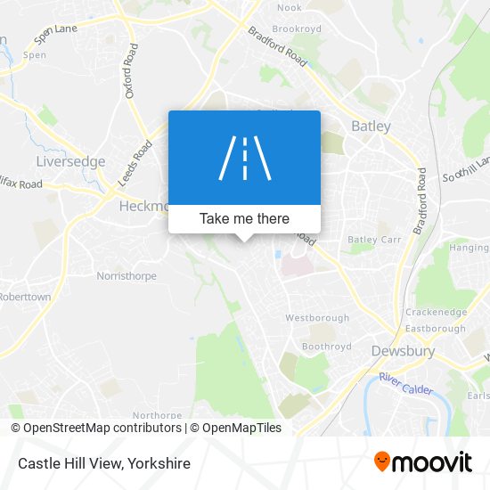 Castle Hill View map