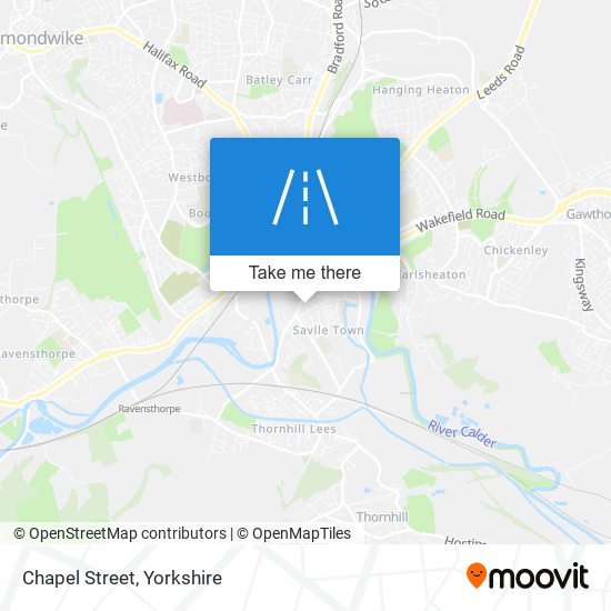 Chapel Street map