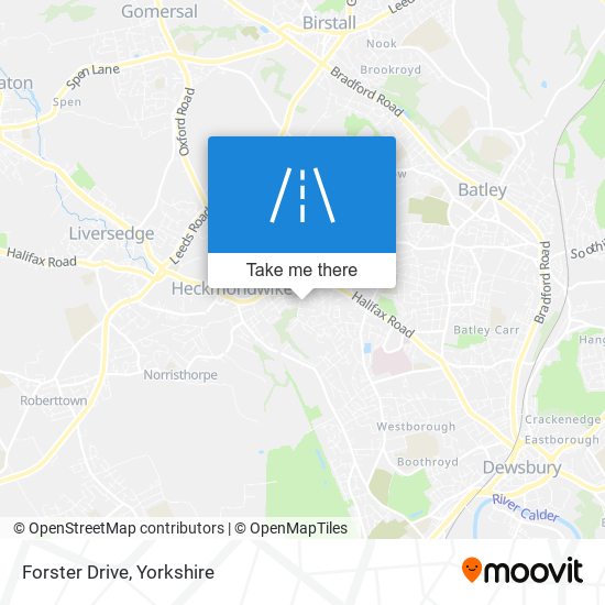 Forster Drive map
