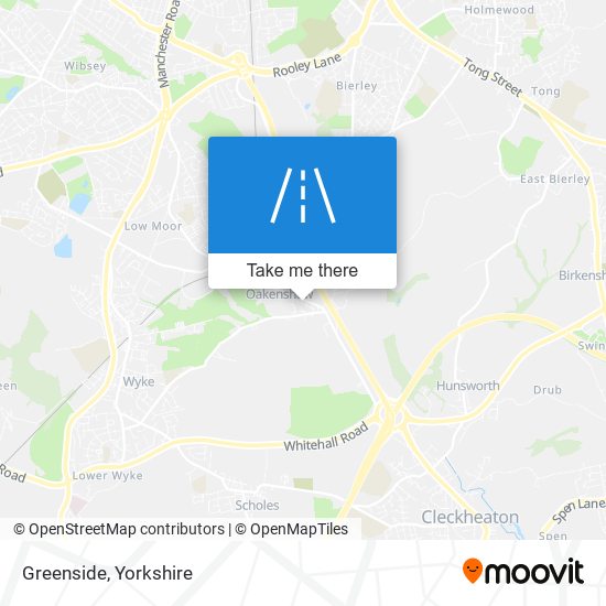 Greenside map