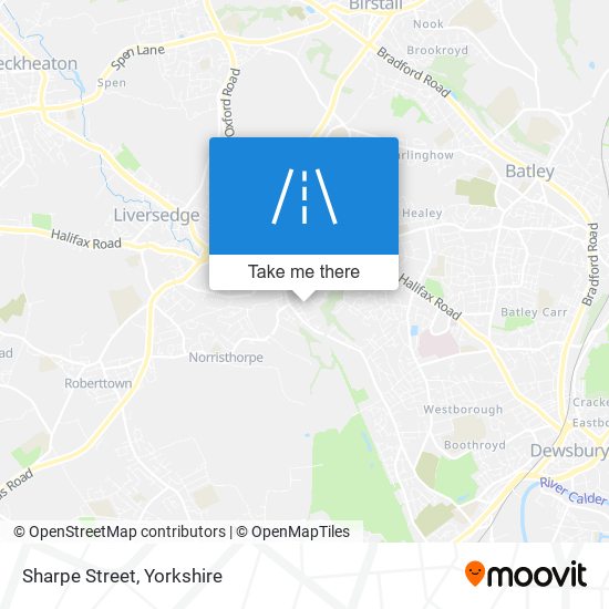 Sharpe Street map