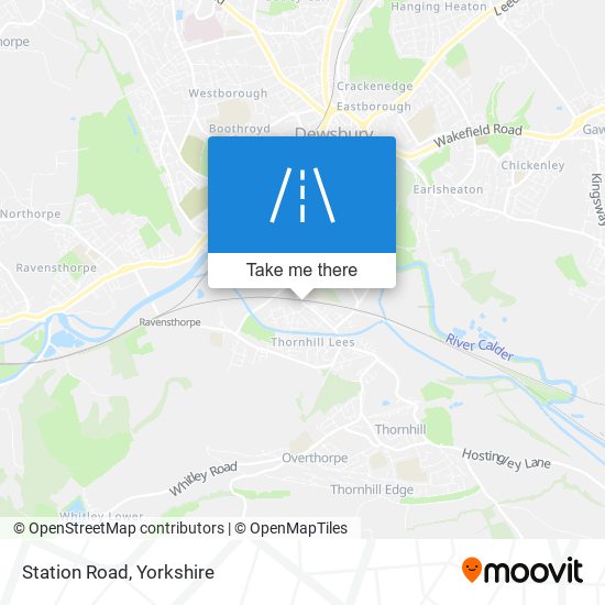 Station Road map