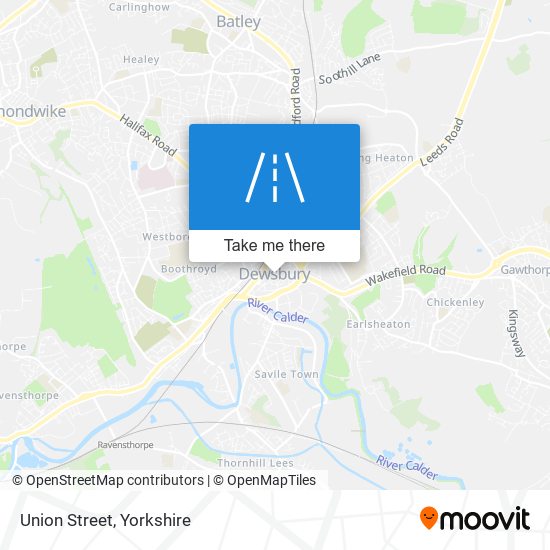 Union Street map