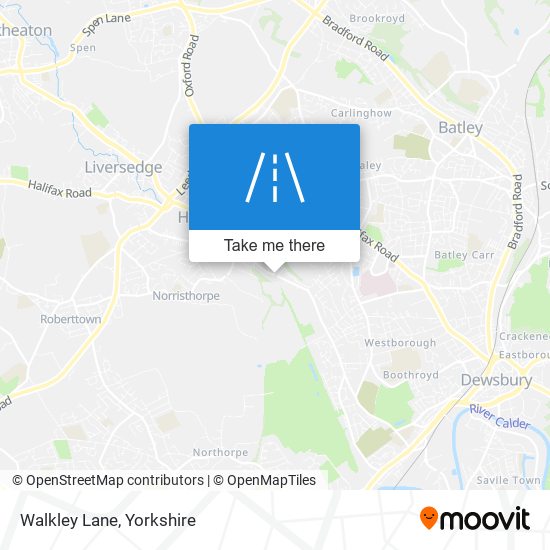 Walkley Lane map