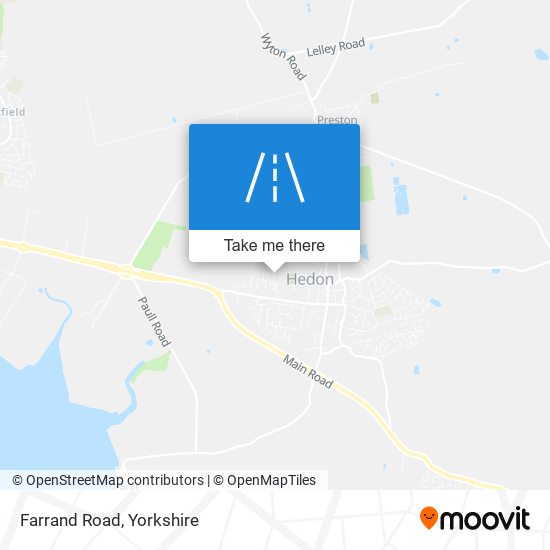 Farrand Road map