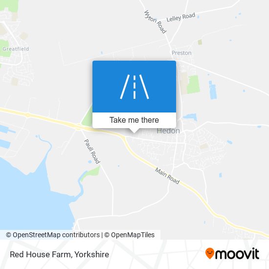 Red House Farm map
