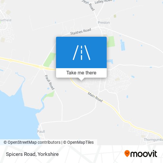 Spicers Road map