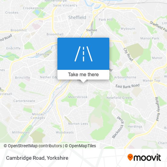 Cambridge Road map