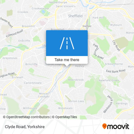 Clyde Road map