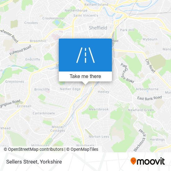 Sellers Street map