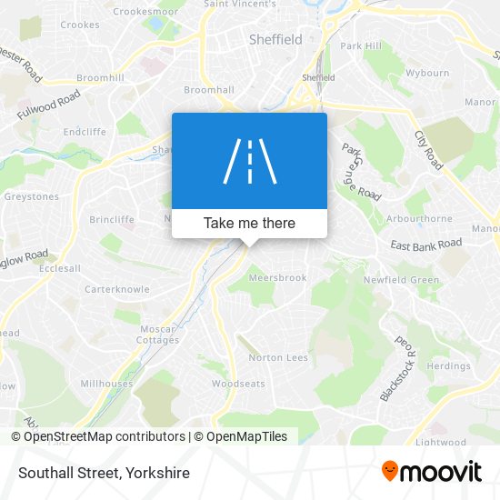 Southall Street map