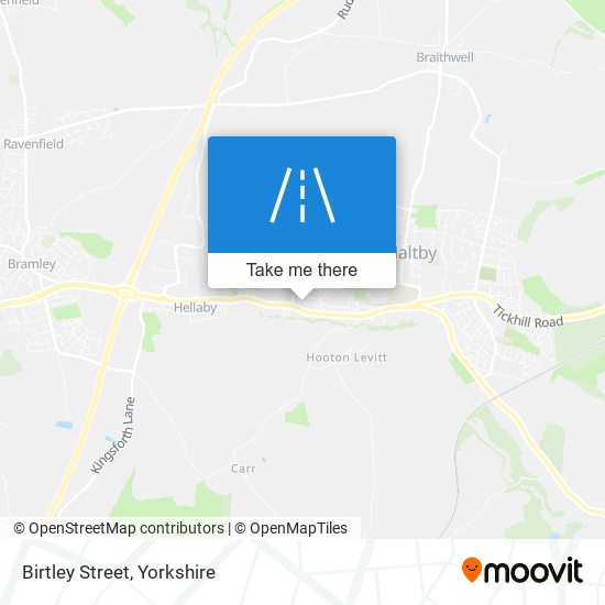 Birtley Street map