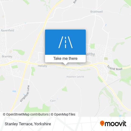 Stanley Terrace map