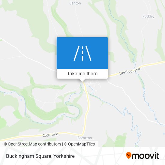 Buckingham Square map