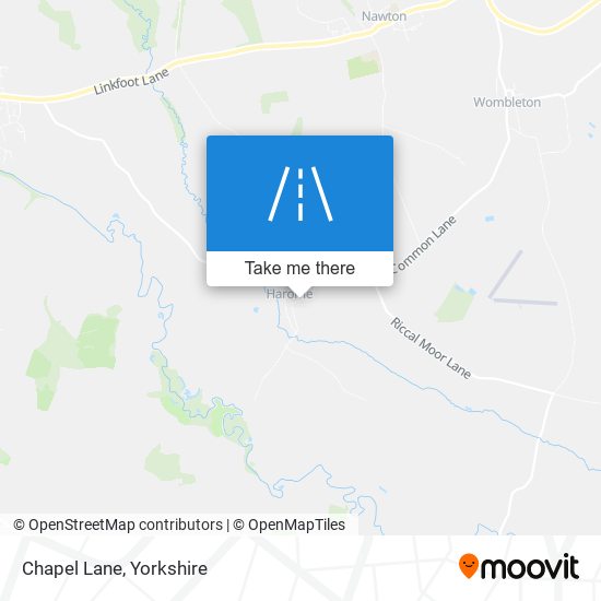 Chapel Lane map